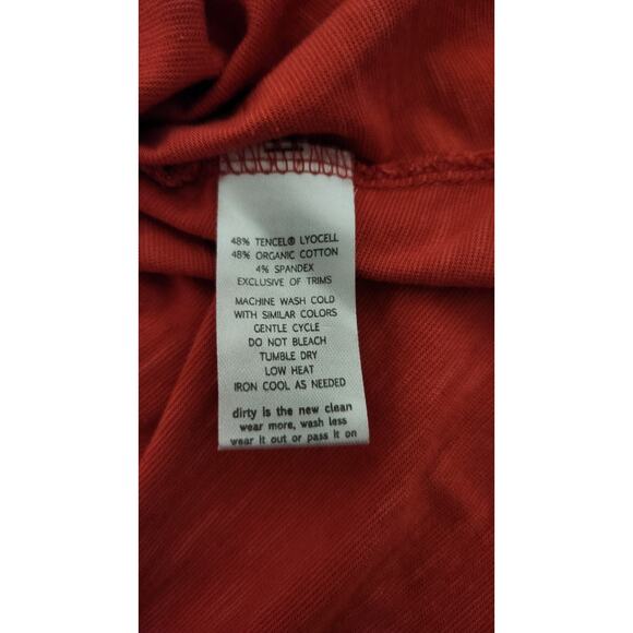 Toad & Co Rosemarie Dress Womens Small V-neck Organic outdoor Camping Cap Sleeve - Picture 3 of 11